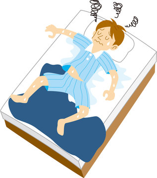 【吉祥寺 寝汗 鍼灸】夜中に汗びっしょり…つらい寝汗でお悩みの方へ